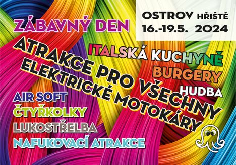 Den plný zábavy Ostrov u Chrudimi.